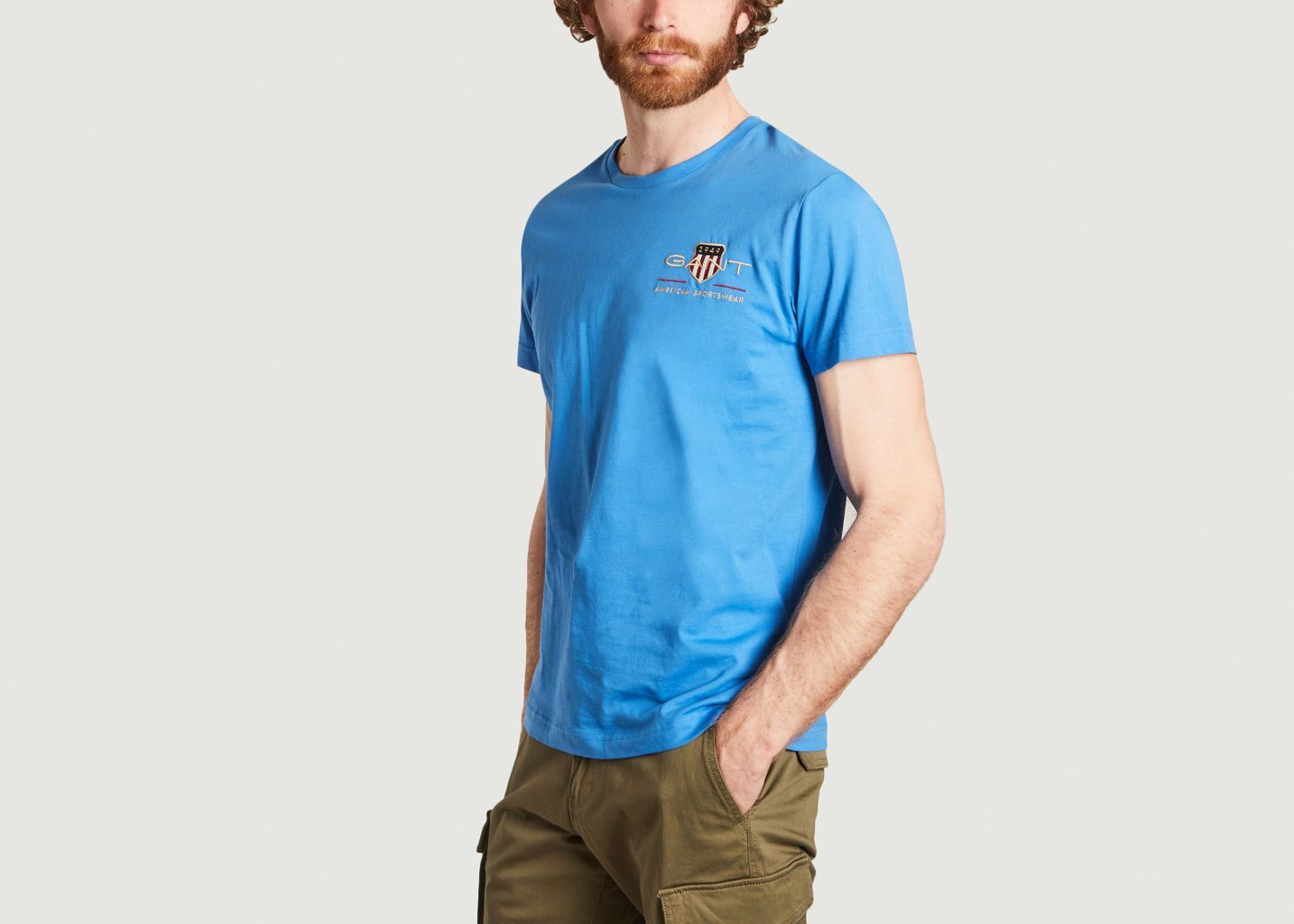 T-Shirt aus Baumwolle mit dem Logo Archive Shield - Gant