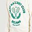 matière BCI certified cotton and polyester Racquet Club Hoodie - Gant