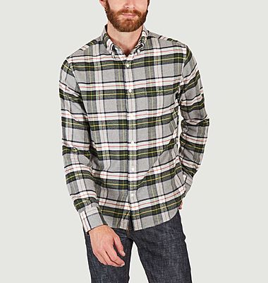 Regular fit flannel check shirt