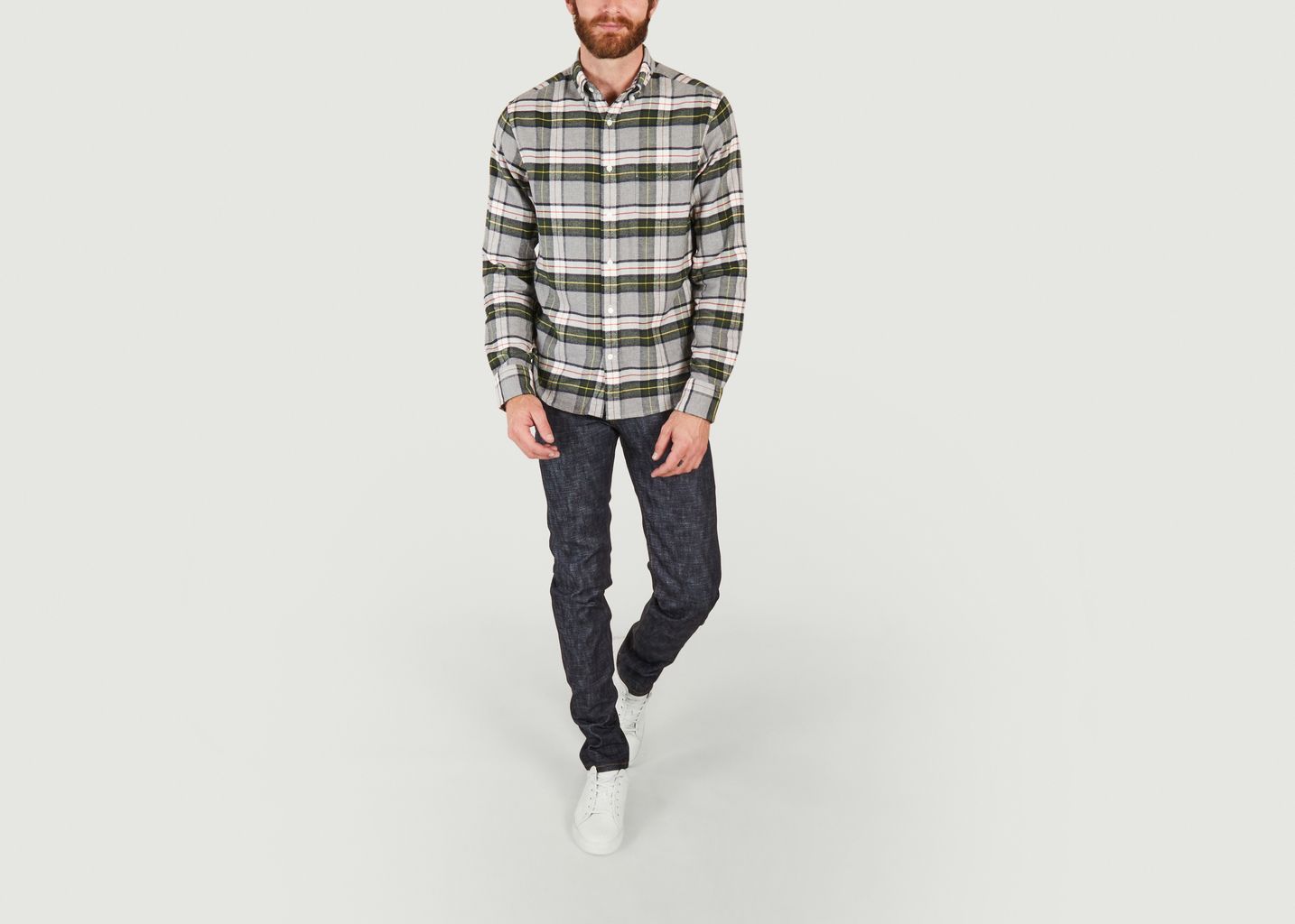 Regular fit flannel check shirt - Gant