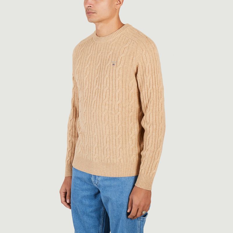 Lamb's wool twist sweater - Gant
