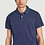 matière Polo-Shirt aus Piqué-Baumwolle Sunfaded Persian Blue - Gant