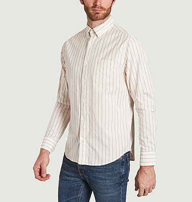 Chemise Oxford à rayures 