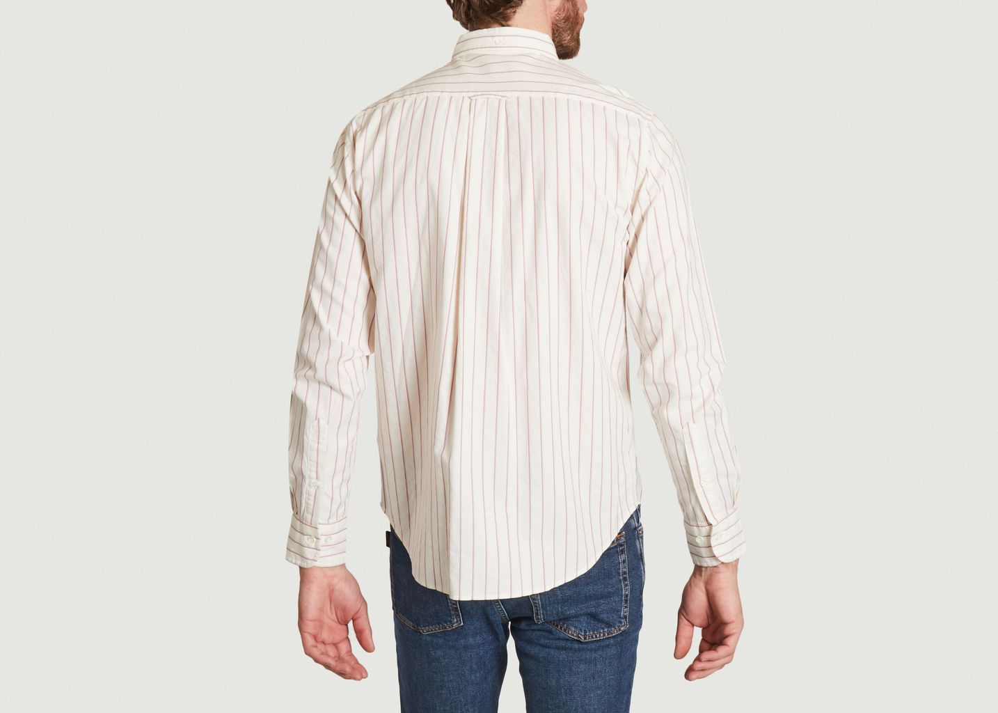 Oxford shirt with stripes  - Gant