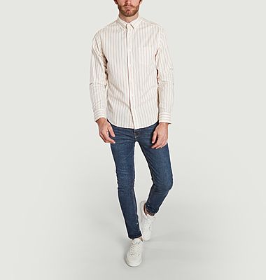 Oxford shirt with stripes 