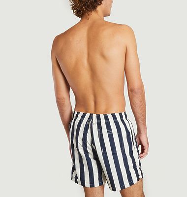 Swim shorts with stripes 