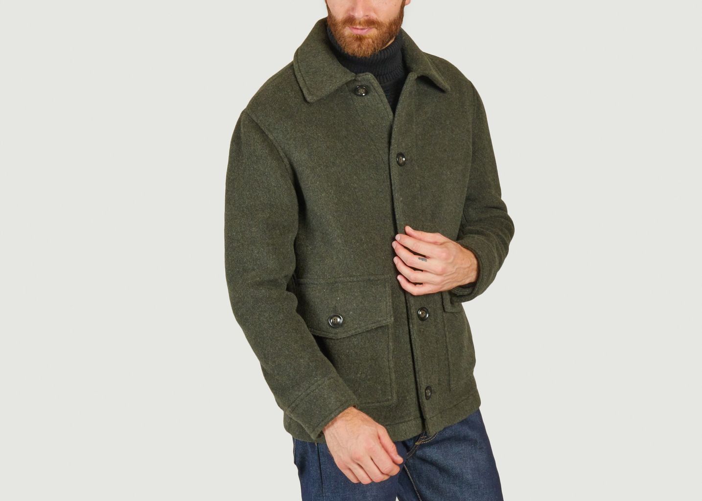 Kurze Jacke aus Wolle - Gant