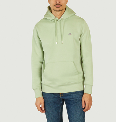 Shield straight cut hoodie