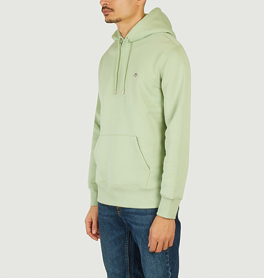 Shield straight cut hoodie