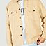 matière Plain overshirt in linen and cotton twill - Gant