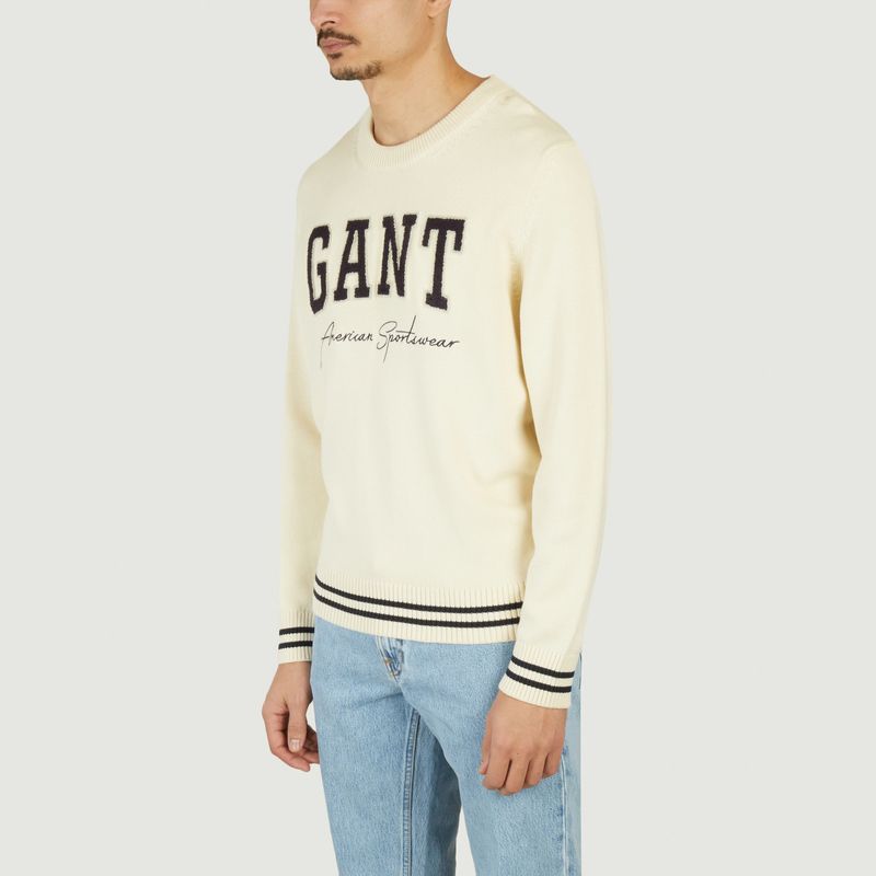 Pull logotypé coupe décontractée Collegiate - Gant