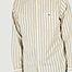 matière Straight striped shirt in cotton poplin - Gant