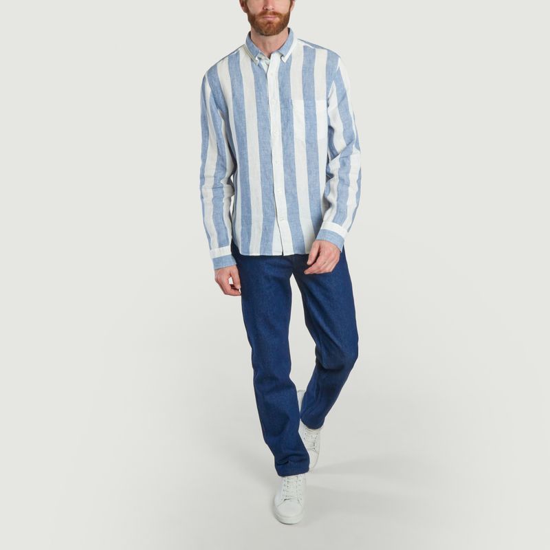 Striped Linen Shirt - Gant