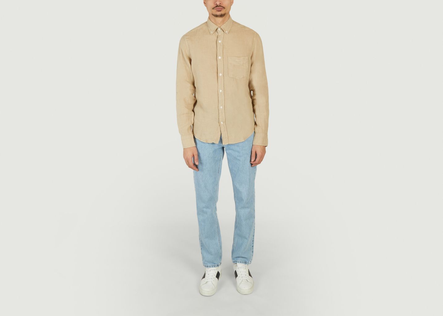 Straight linen shirt - Gant