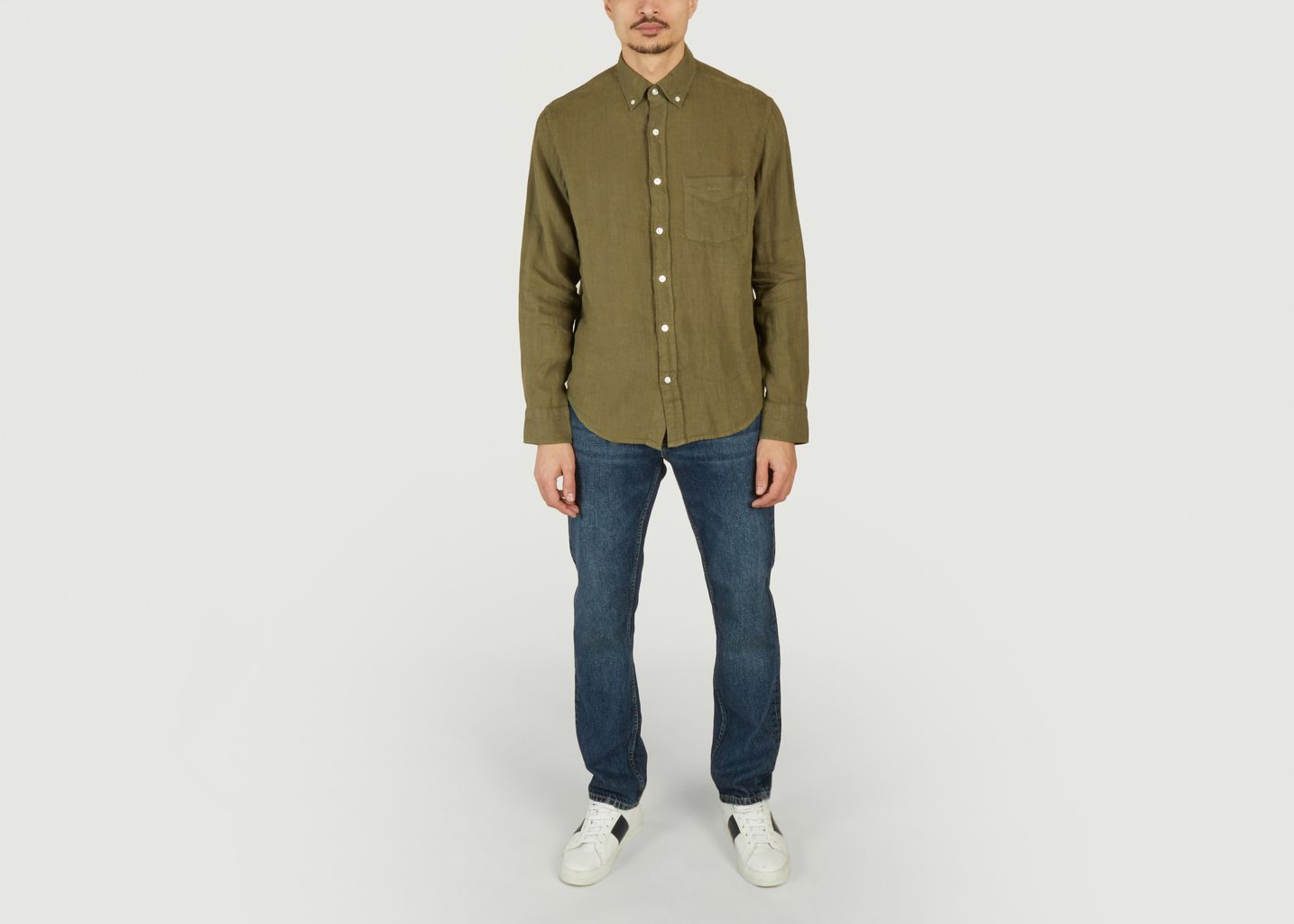 Straight linen shirt - Gant