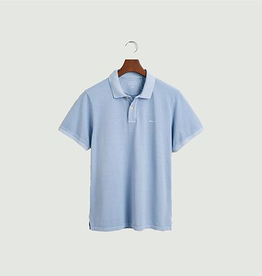 Sunfaded Polo-Shirt aus Piqué-Baumwolle