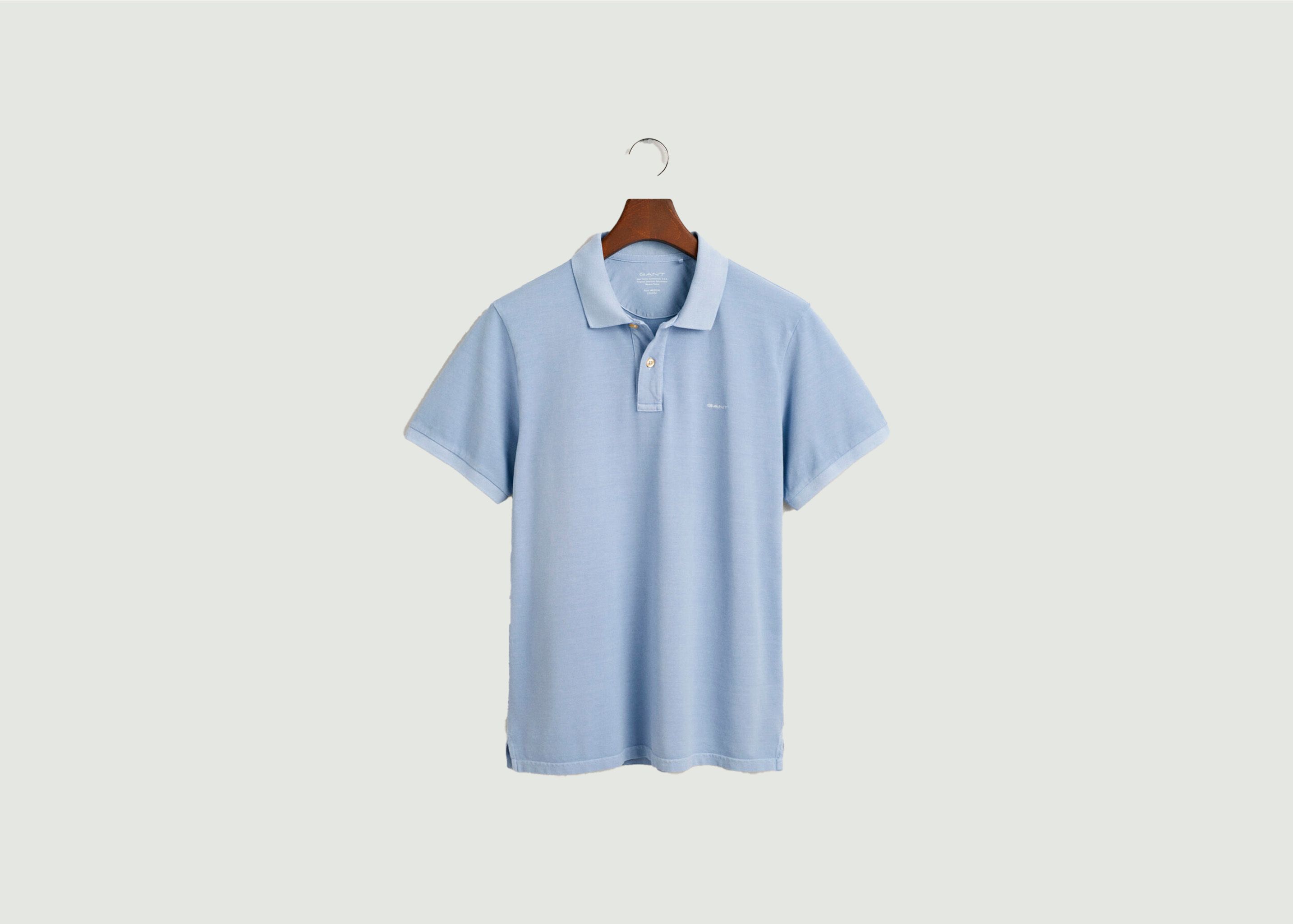 Polo En Coton Piqué Sunfaded - Gant
