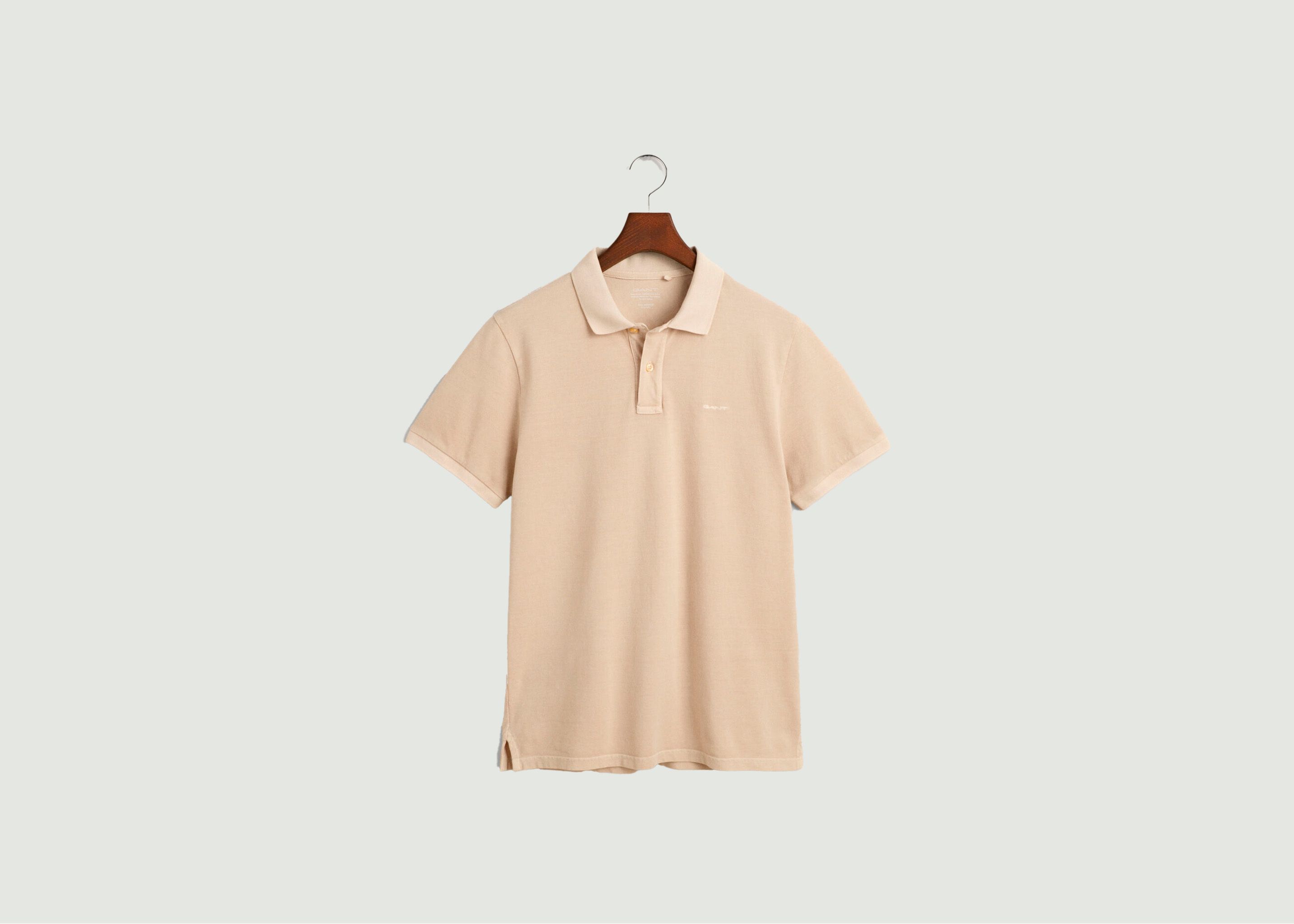 Sunfaded cotton pique polo shirt - Gant