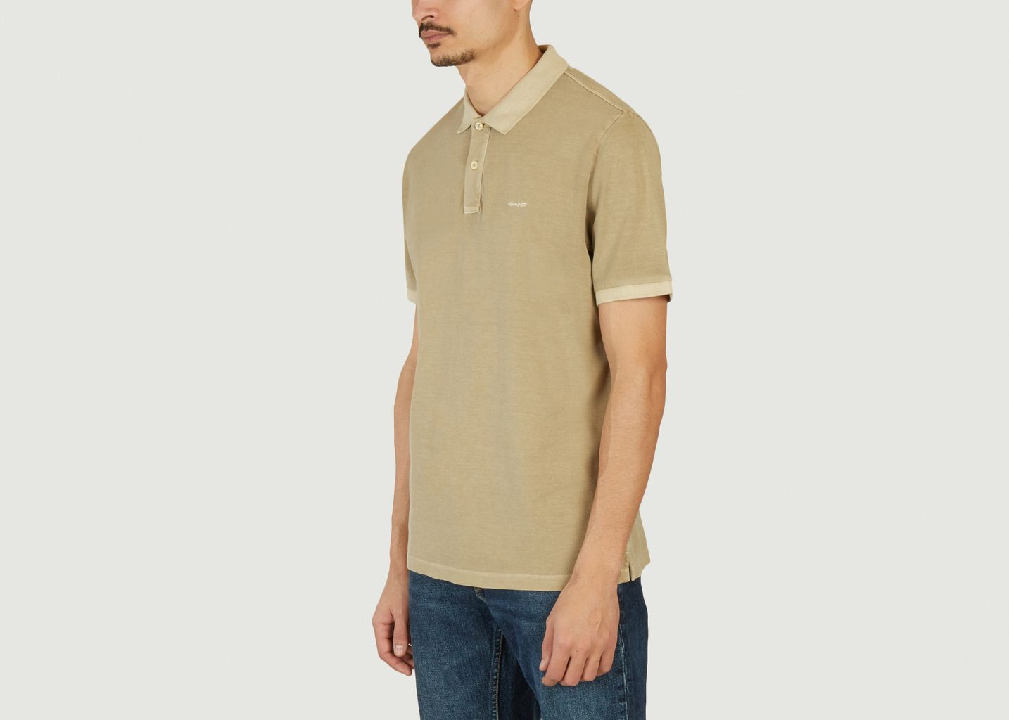 Sunfaded cotton pique polo shirt - Gant