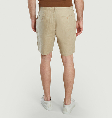 Regular Fit Shorts Aus Leinen