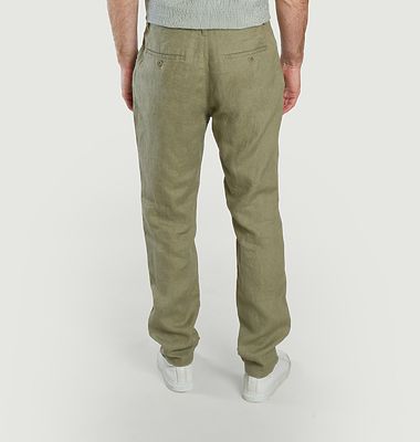 Relaxed Fit Linen Trousers