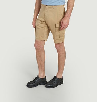 Relaxed Twill Cargo Short