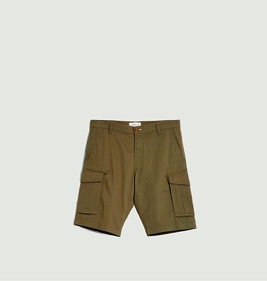 Relaxed Twill Cargo Short