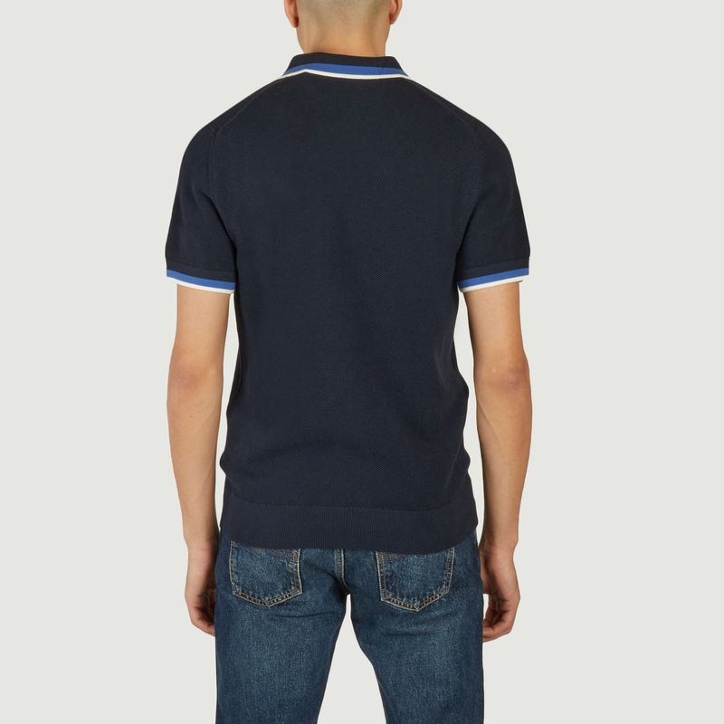 Cotton pique polo shirt with contrasting edges - Gant