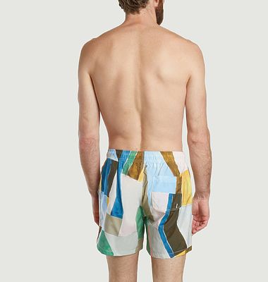 Art Print Swim Shorts
