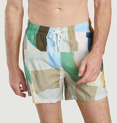 Art Print Swim Shorts