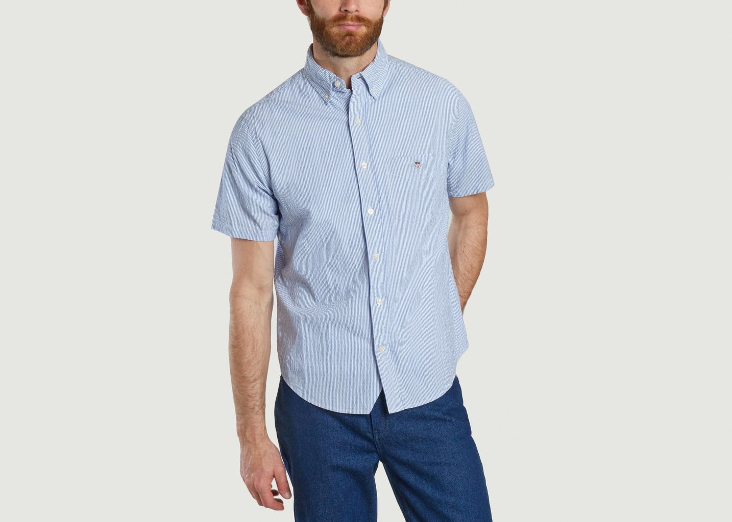 Regular Fit Striped Shirt - Gant