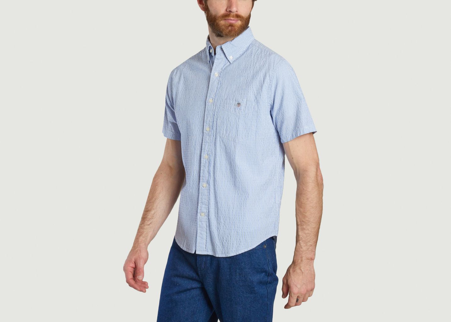 Gestreiftes Regular Fit Hemd - Gant