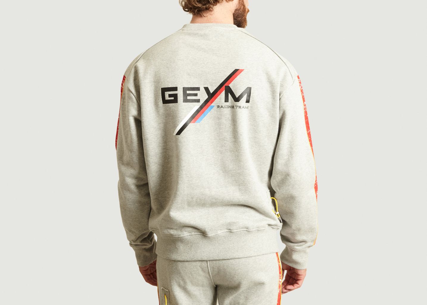 Printed Sweatshirt Gris - GEYM