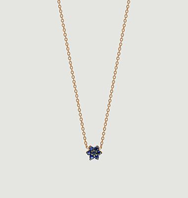 Sapphire Mini Star Necklace