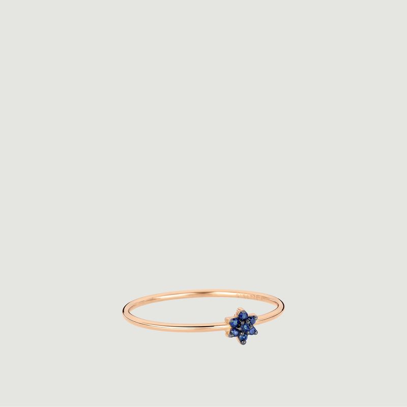 Ring Mini sapphire Star - Ginette NY