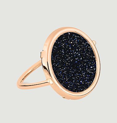 Bague en or rose Ajna Disc
