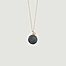 Collier Disc Ever black - Ginette NY
