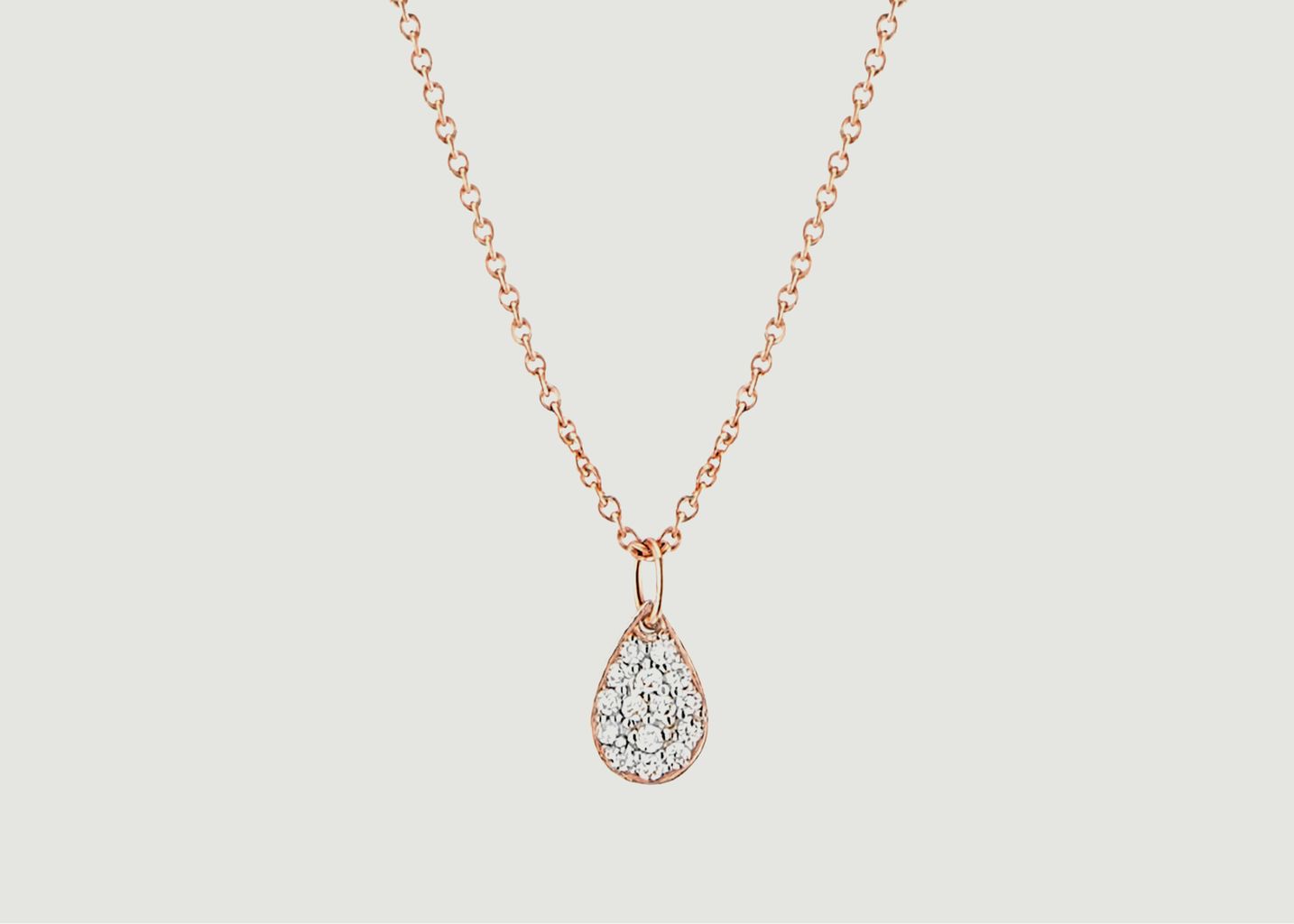 Mini Diamond Bliss necklace - Ginette NY