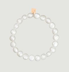 Elastic bracelet pearl
