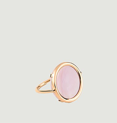 Mother of Pearl Disc Ring