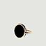 Bague Disc Onyx - Ginette NY