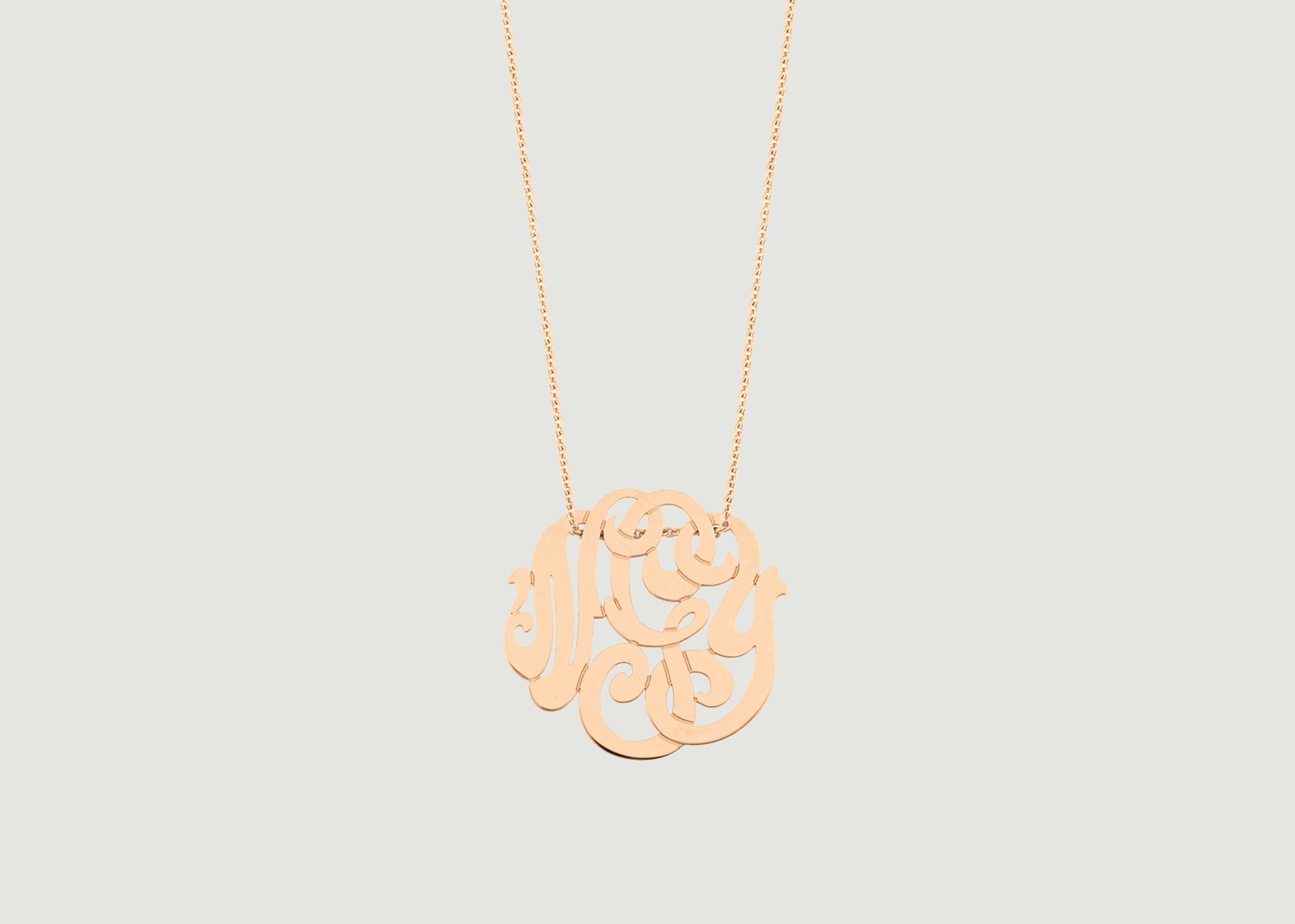 Collier Baby Monogram - Ginette NY