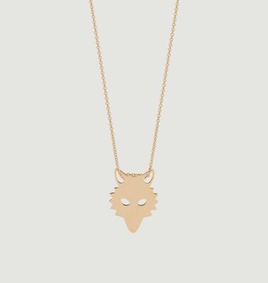 Mini Wolf Necklace