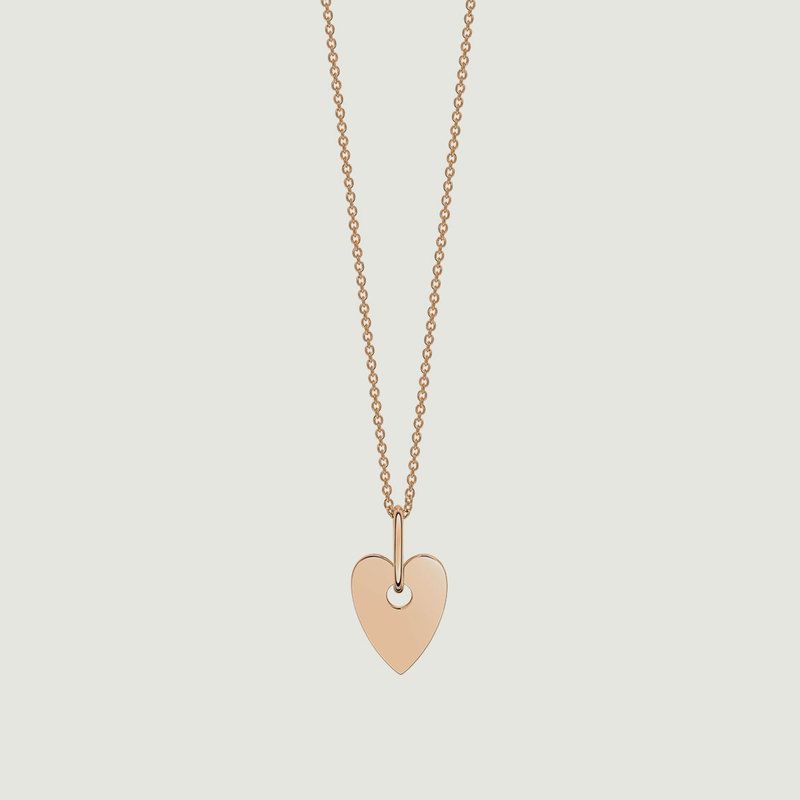 Mini Heart Necklace - Ginette NY
