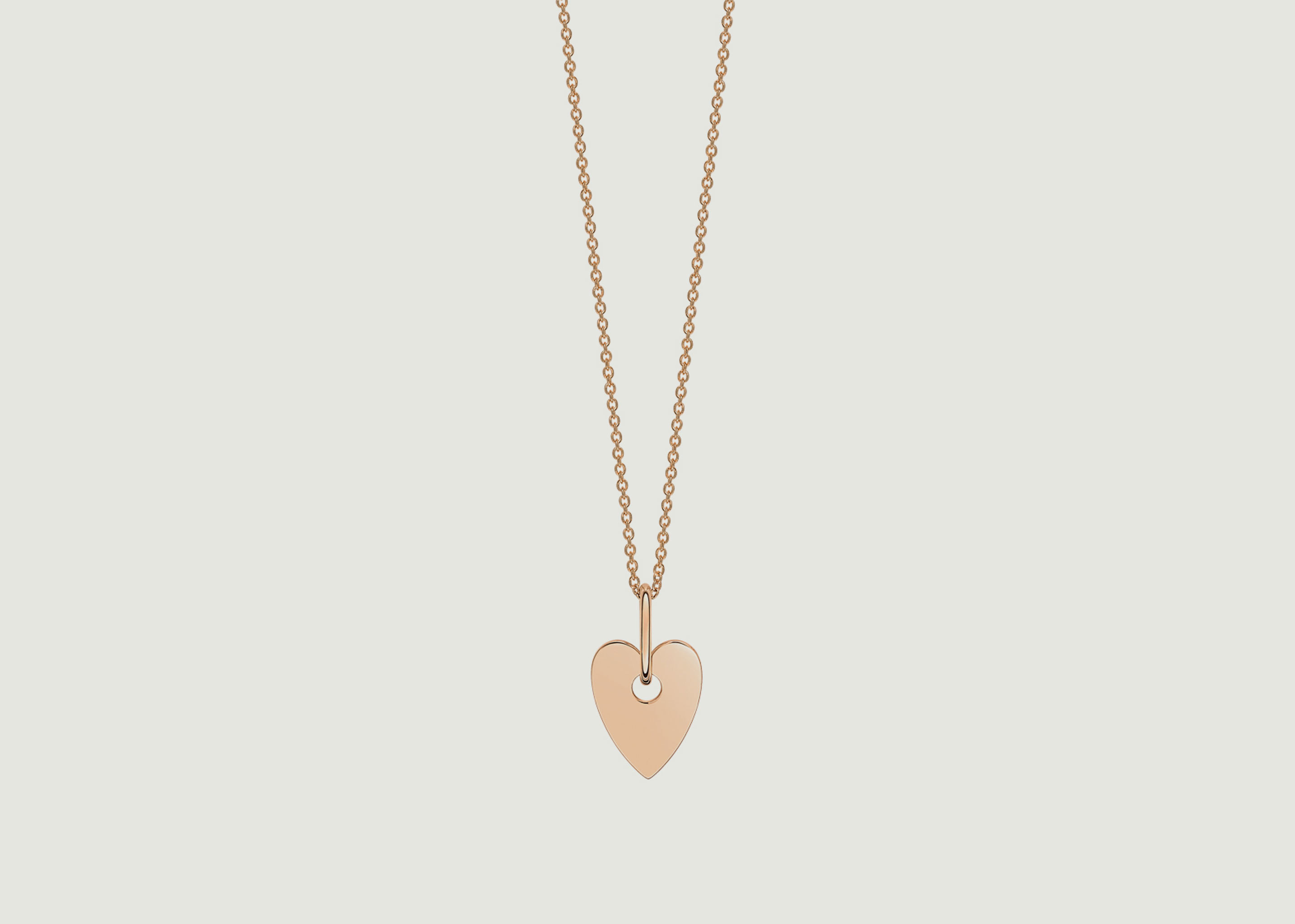 Mini Heart Necklace - Ginette NY