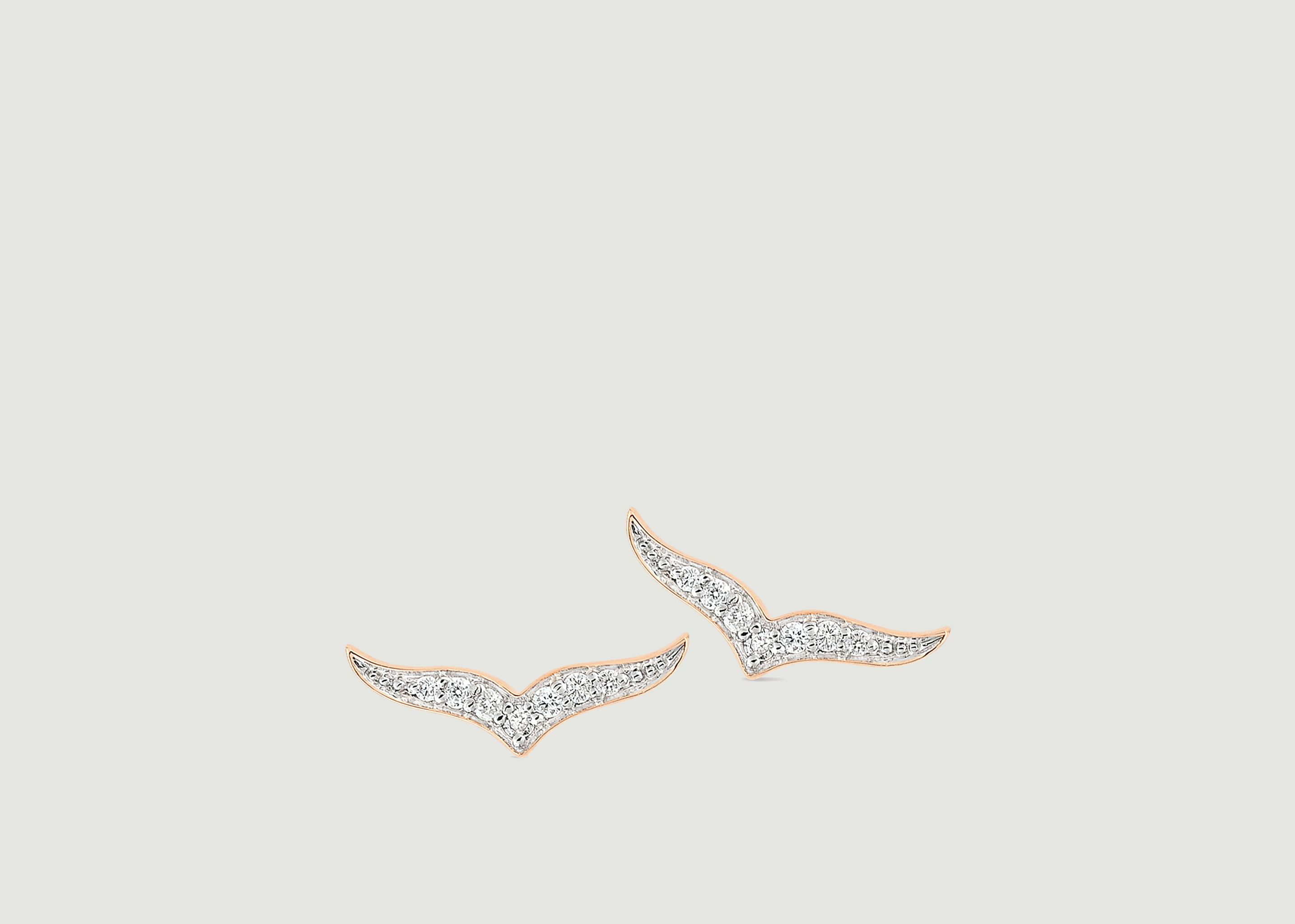 Wise Diamond Earrings - Ginette NY