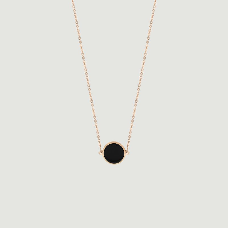 Mini Ever Disc necklace - Ginette NY