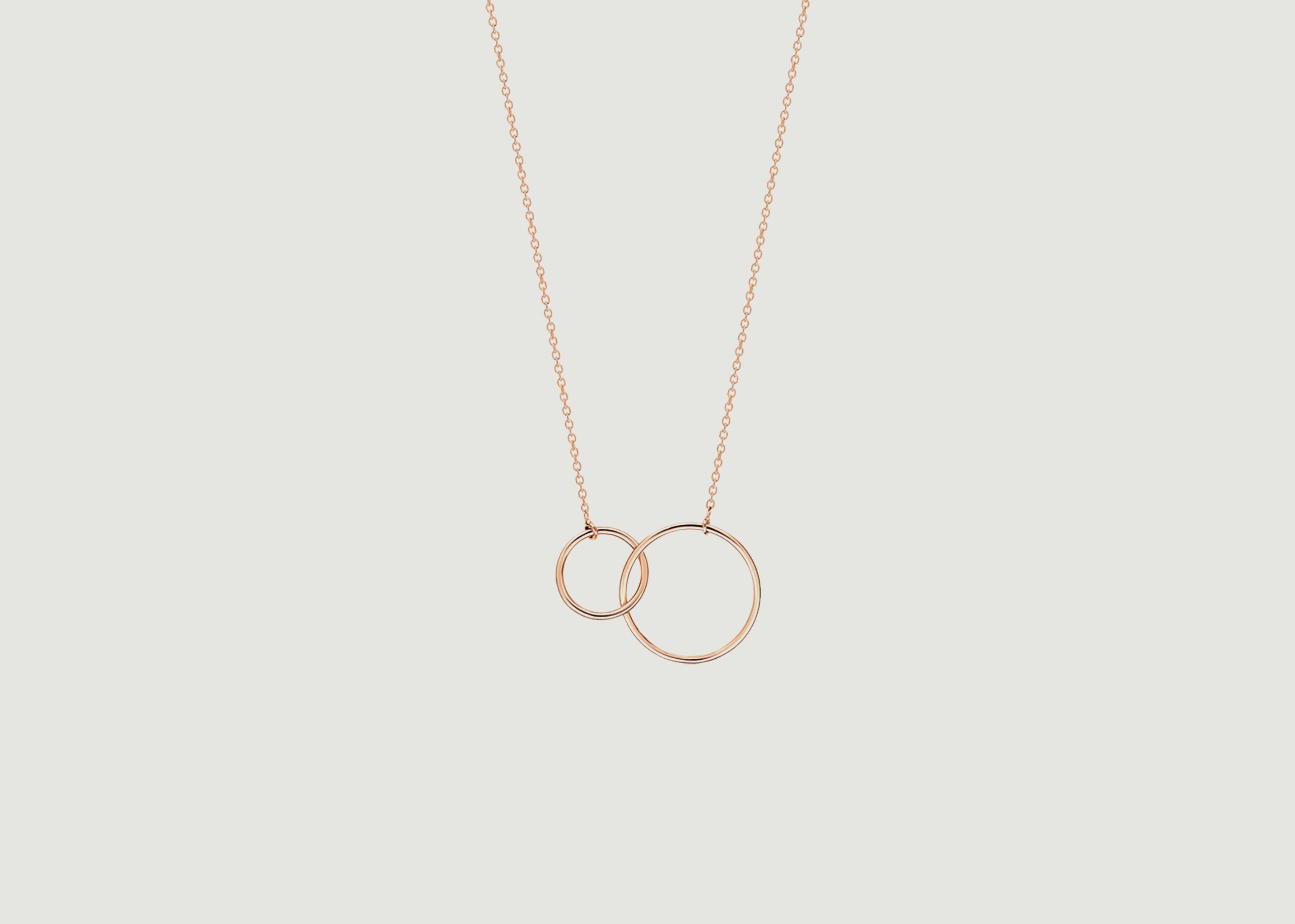 Tiny Fusion necklace - Ginette NY