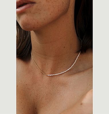 Necklace bi-material Maggie