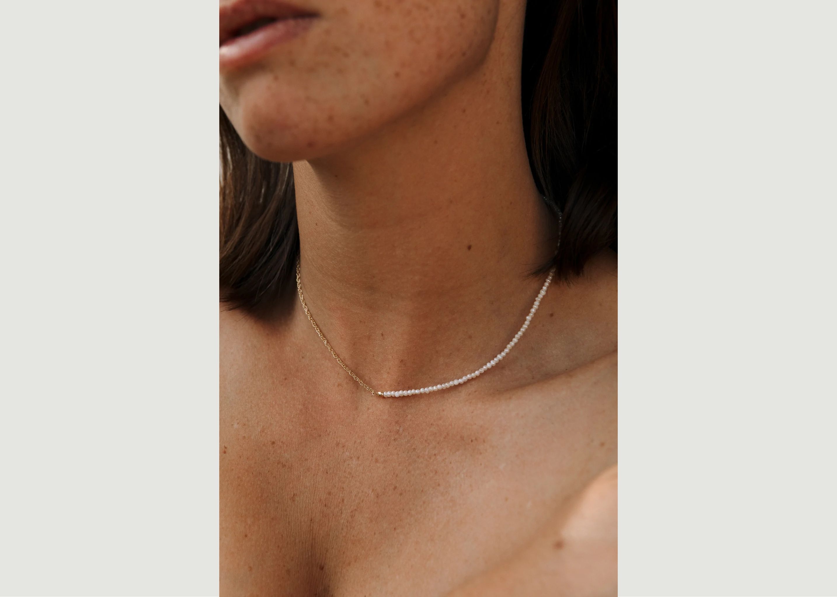 Necklace bi-material Maggie - Gisel B.